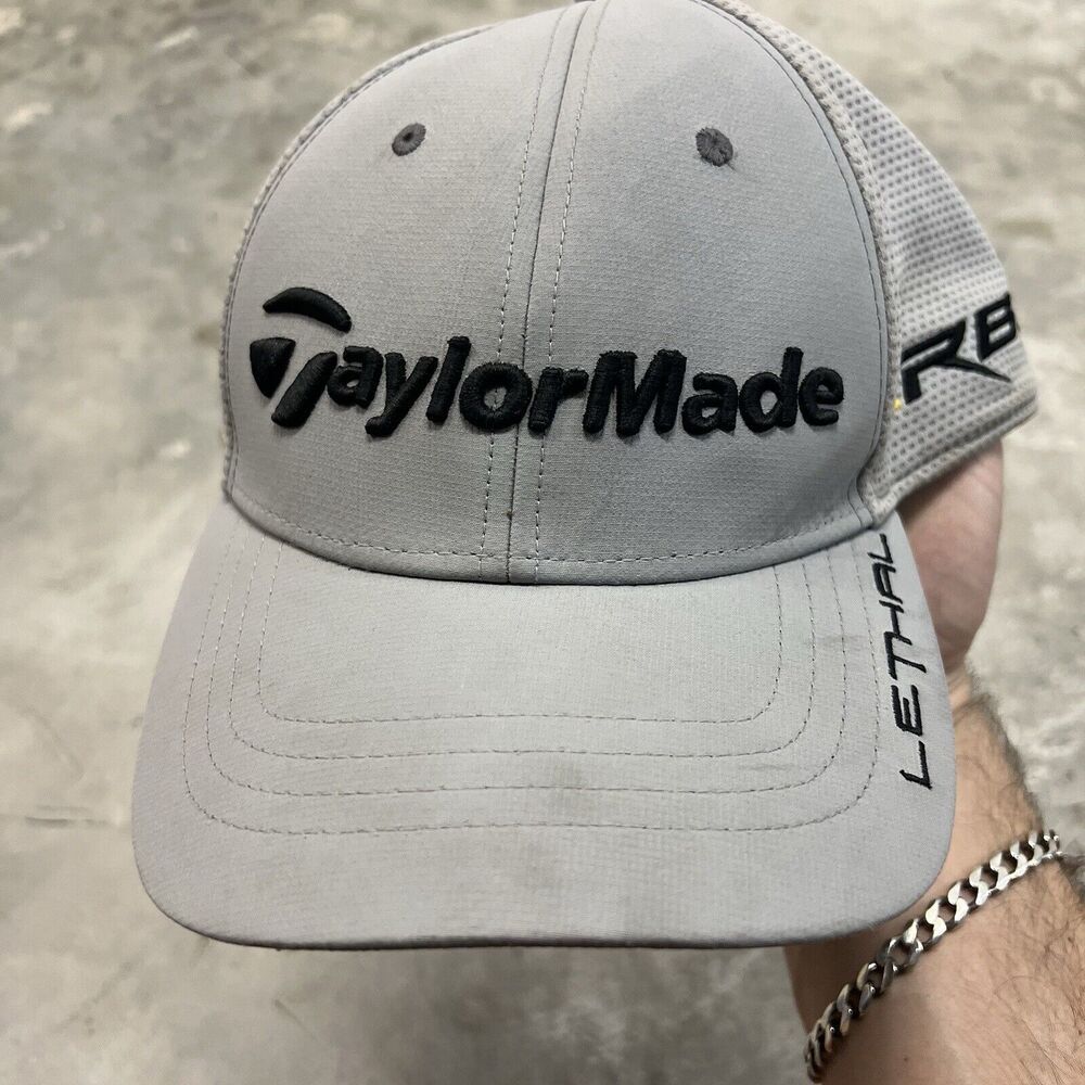 TaylorMade R1 RBZ Lethal Golf Hat Mens Large- XL XLarge Gray fitted - Picture 2 of 7